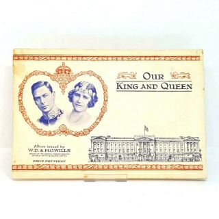 W.  D.  & H.  O.  Wills Our Kings And Queens Cigarette Card Album