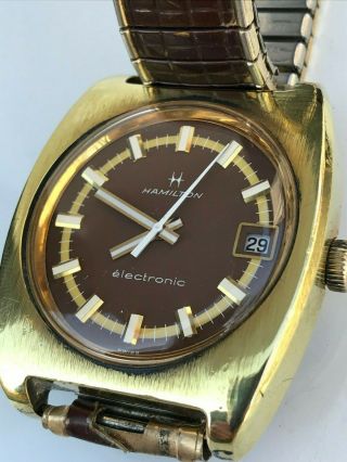 Vintage Hamilton Electronic Watch From The 1970 