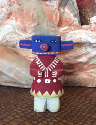 Authentic Antique Vintage Hopi Kachina Doll Native American Southwest 2