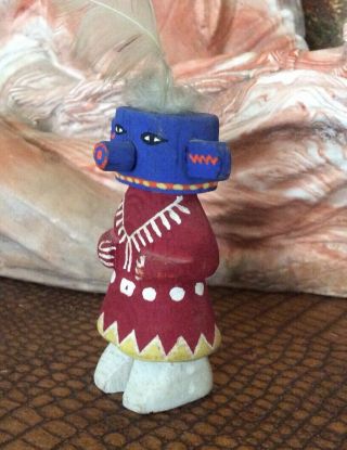 Authentic Antique Vintage Hopi Kachina Doll Native American Southwest 3