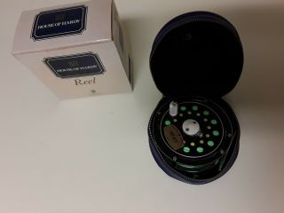 House Of Hardy Fly Reel W Box & Case England Master Series Wf - 9 - F
