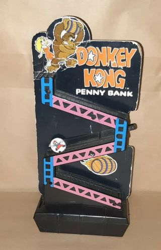Vintage Nintendo Donkey Kong Penny Bank 1982