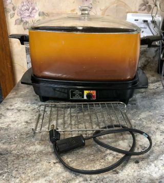 Vintage West Bend Slow / Slo Cooker 5 Quart Crock Pot - &