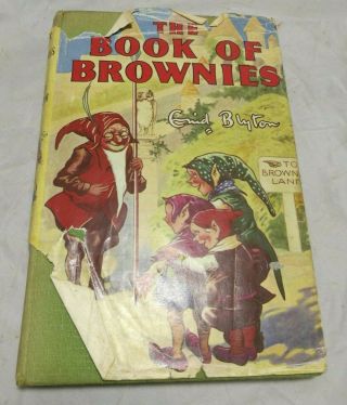 Vintage The Book Of Brownies By Enid Blyton