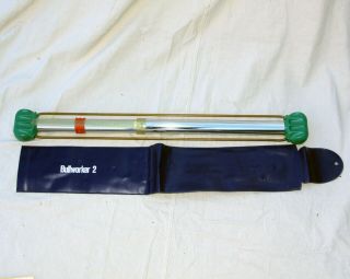 Vintage Bullworker 2 Strength Training Arms Chest Workout Exercise Bar With Bag