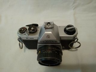Vintage Asahi Pentax K1000 SE 35mm Film Camera with 3 Lens & Accessories 3