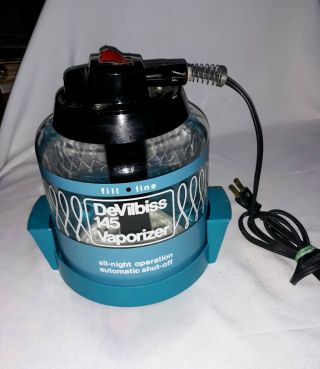 Vintage Devilbiss 145 Vaporizer Humidifier All - Night Operation