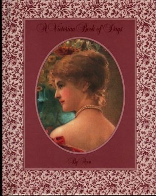 A Victorian Book Of Days By Avon,  1983,  Vintage Gift Book