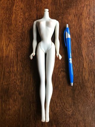 Vintage 2 Or 3 Tm Ponytail Barbie Doll (boby Only) White Ghost / Mattel