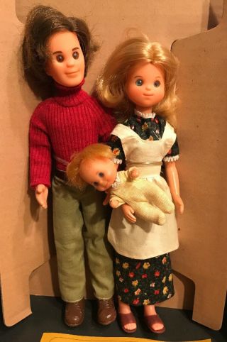 Vintage 1973 Mattel Sunshine Family Dolls Steve Stephie Sweets No.  7739 w Box 2