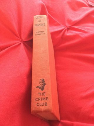 Agatha Christie Ordeal By Innocence 1958 First 1st Edition Collins Crime Club