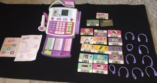 2000 Mattel Shop With Me Barbie Electronic Talking Cash Register W/ Accs Comple