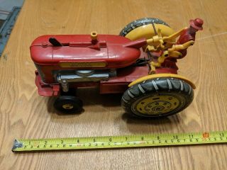 Antique Louis Marx Reversible Diesel Electric Toy Tractor 1950 