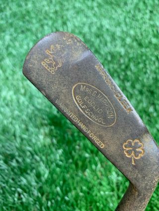 Antique Vintage Macgregor – Hickory Shaft G Harrison Euclid Golf School Approach