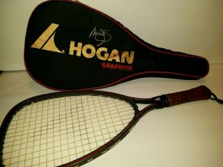 Pro - Kennex Vintage Hogan Graphite Racquetball Racquet 3 5/8 Sl