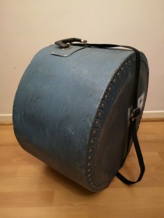 Vintage 16 " Floor Tom Case With Handle And Strap Made In The Uk From 1980 