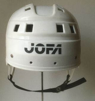 Jofa Ishockey Helmet 24651.  Vintage 70’s.  Senior Size