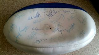 Vintage Wakefield Trinity Rugby 13 Signed Rugby Ball
