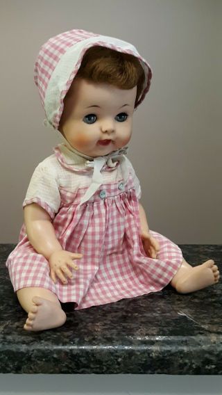 Vintage 16 " American Character Toodles Baby Doll 1958