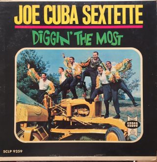 Joe Cuba Sextte “diggin’ The Most” Orig 1964 Seeco Lp Vintage Nyc Latin