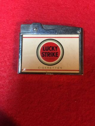 Continental Lighter - Lucky Strike Flat Advertiser