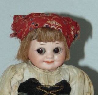 Rare Antique Bisque Doll Googly Armand Marseille 323 All