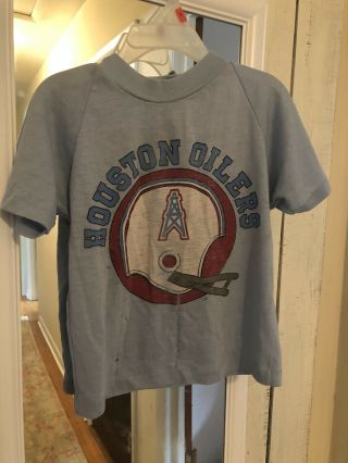 Vintage Child’s Houston Oilers T - Shirt (size Child’s Size 2 - 4 Years)