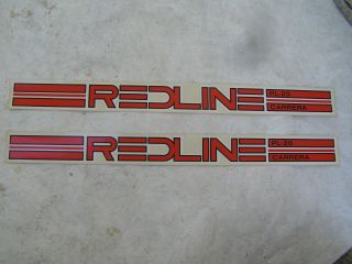 Real Redline Factory Made Decals Carrera Pl - 20 Pro - Line Bmx Vintage Nos Stickers