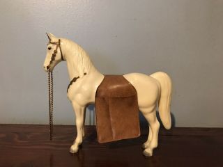 Breyer Traditional Western Pony Glossy Alabaster Vintage Model