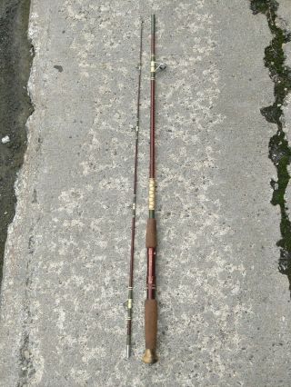 Vintage Zebco Pro - Staff Ps22 Spinning Fishing Rod 6.  5 