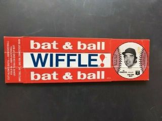 Ny Mets - Ed Kranepool - 1977 Wiffle Bat & Ball Holder - Scarce W Expo Rogers