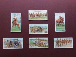 Army Life Issued 1910 By Players Set 25