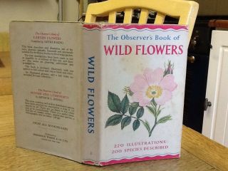 Observers Book Of Wild Flowers 1965;;