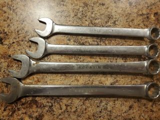 Vintage Snap On Tools Wrench Set Oex - 22 To Oex - 28 11/16 To 7/8 Combination