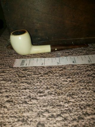 Vintage Kaywoodie White Briar Tobacco Smoking Pipe 09b