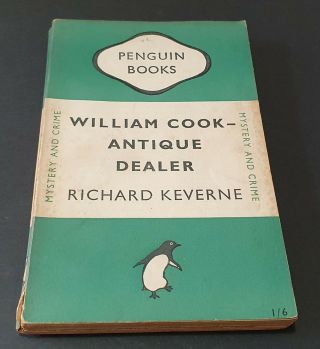 Richard Keverne William Cook Antique Penguin Books Uk 3rd Ed 1949 384 Not 1st