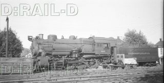 9c998 Neg/rp 1940s/50s Pennsylvania Railroad 2 - 8 - 0 Locomotive 2887