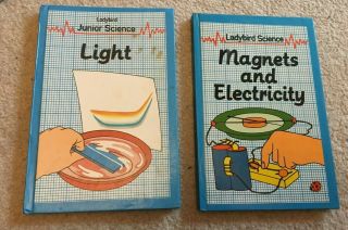 Vintage Ladybird Science Book Magnets And Electricity And Light
