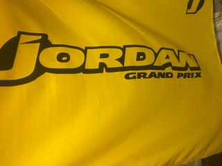 Vintage Jordan F1 Formula One Racing Advertising Flag