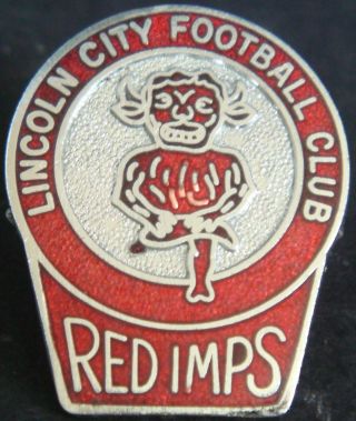 Lincoln City Fc Vintage Club Crest Badge Maker Aew B 