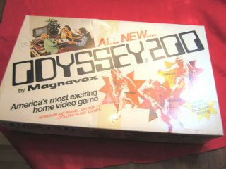 VINTAGE ODYSSEY 200 BY MAGNAVOX VIDEO GAME COMPLETE 2