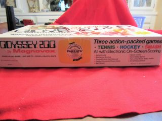 VINTAGE ODYSSEY 200 BY MAGNAVOX VIDEO GAME COMPLETE 3