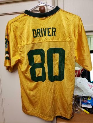 Pre - Owned Nfl Green Bay Packers Donald Driver 80 Reebok Jersey Youth Size Large