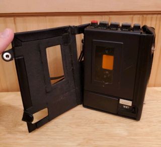 Vintage Sony Tc - 56 Cassette - Corder Recorder Portable W/ Case For Parts/repair
