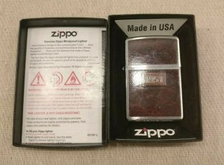 Zippo Celebration Lighter 1951 Leather Style Wrap