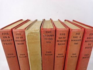 4 Enid Blyton A Selection Of 7 Books All First Edition 1950 - 60 