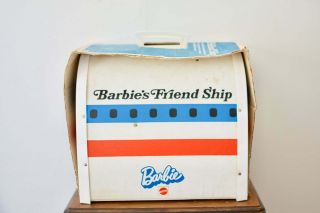 Vintage Barbie: 1972 Friend Ship United Airplane By Mattel - Friendship Jet