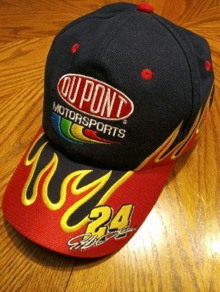 Dupont Jeff Gordon 24 Hendrick Motorsports Nascar Hat Pre - Owned