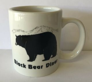 Authentic Black Bear Diner Ceramic Coffee Mug Vintage Truxton