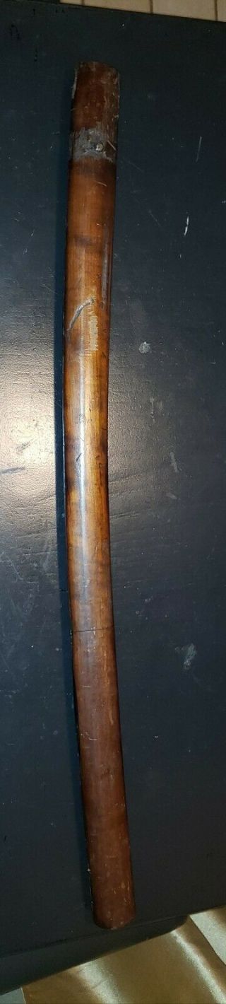 Ww2 Japanese Sword Katana Heavy Wood Scabbard Collectible Antique Military